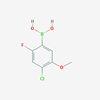 Picture of (4-Chloro-2-fluoro-5-methoxyphenyl)boronic acid