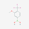 Picture of (3-Methoxy-4-(trifluoromethyl)phenyl)boronic acid