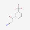 Picture of 3-Oxo-3-(3-(trifluoromethyl)phenyl)propanenitrile