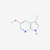 Picture of 3-Iodo-5-methoxy-1H-pyrrolo[2,3-b]pyridine