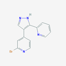 Picture of 2-Bromo-4-(3-(pyridin-2-yl)-1H-pyrazol-4-yl)pyridine