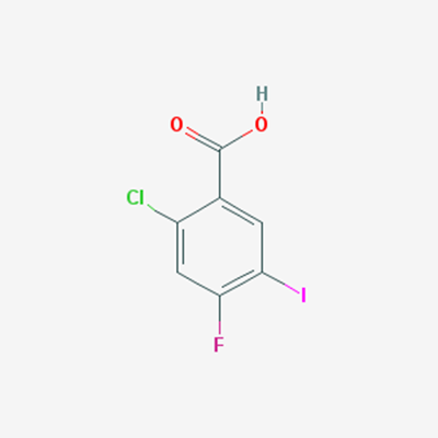 Picture of 2-Chloro-4-fluoro-5-iodobenzoic acid