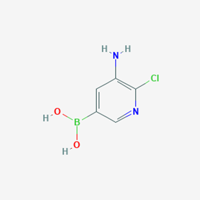 Picture of (5-Amino-6-chloropyridin-3-yl)boronic acid