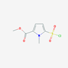 Picture of Methyl 5-(chlorosulfonyl)-1-methyl-1H-pyrrole-2-carboxylate