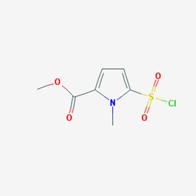 Picture of Methyl 5-(chlorosulfonyl)-1-methyl-1H-pyrrole-2-carboxylate