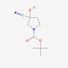 Picture of tert-Butyl 3-cyano-3-hydroxypyrrolidine-1-carboxylate