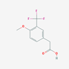 Picture of 2-(4-Methoxy-3-(trifluoromethyl)phenyl)acetic acid