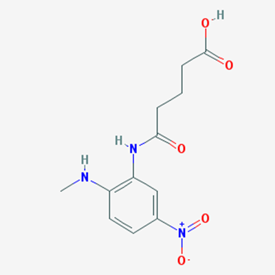 Picture of 5-((2-(Methylamino)-5-nitrophenyl)amino)-5-oxopentanoic acid
