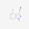 Picture of 4-Bromo-1H-indazole-3-carbonitrile