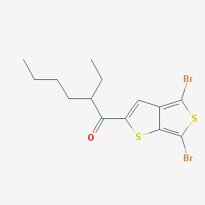 Picture of 1-(4,6-Dibromothieno[3,4-b]thiophen-2-yl)-2-ethylhexan-1-one