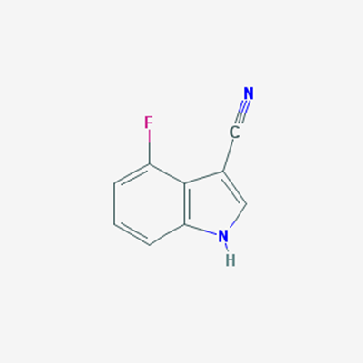 Picture of 4-Fluoro-1H-indole-3-carbonitrile