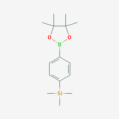 Picture of Trimethyl(4-(4,4,5,5-tetramethyl-1,3,2-dioxaborolan-2-yl)phenyl)silane
