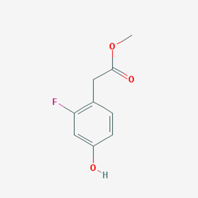 Picture of Methyl 2-(2-fluoro-4-hydroxyphenyl)acetate