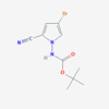 Picture of tert-Butyl (4-bromo-2-cyano-1H-pyrrol-1-yl)carbamate