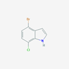 Picture of 4-Bromo-7-chloro-1H-indole