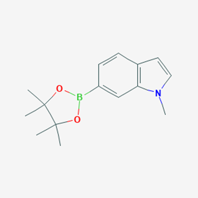 Picture of 1-Methyl-6-(4,4,5,5-tetramethyl-1,3,2-dioxaborolan-2-yl)-1H-indole