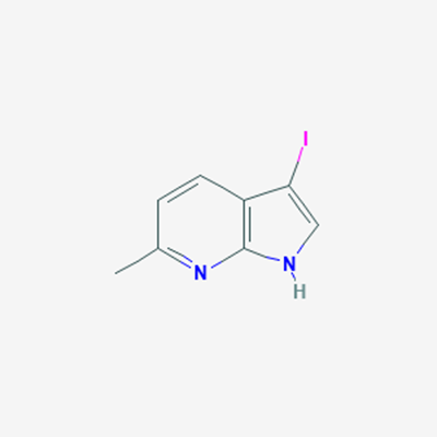 Picture of 3-Iodo-6-methyl-1H-pyrrolo[2,3-b]pyridine