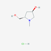 Picture of (3R,5S)-5-(Hydroxymethyl)-1-methylpyrrolidin-3-ol hydrochloride