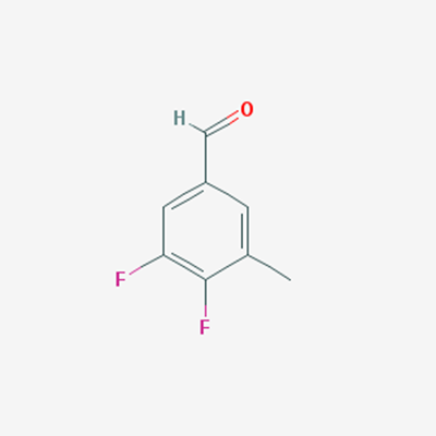 Picture of 3,4-Difluoro-5-methylbenzaldehyde