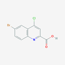Picture of 6-Bromo-4-chloroquinoline-2-carboxylic acid