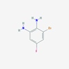 Picture of 3-Bromo-5-fluorobenzene-1,2-diamine