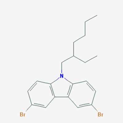 Picture of 3,6-Dibromo-9-(2-ethylhexyl)-9H-carbazole