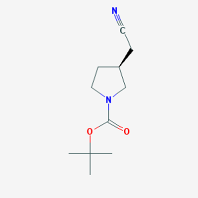 Picture of (S)-tert-Butyl 3-(cyanomethyl)pyrrolidine-1-carboxylate