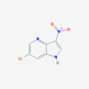 Picture of 6-Bromo-3-nitro-1H-pyrrolo[3,2-b]pyridine