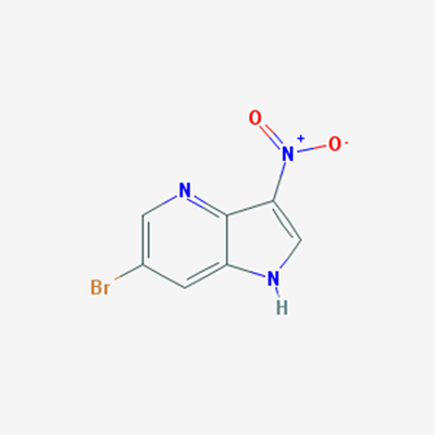 Picture of 6-Bromo-3-nitro-1H-pyrrolo[3,2-b]pyridine