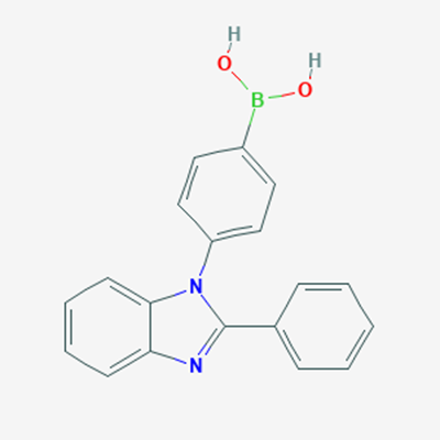 Picture of (4-(2-Phenyl-1H-benzo[d]imidazol-1-yl)phenyl)boronic acid