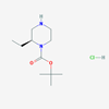 Picture of (S)-tert-Butyl 2-ethylpiperazine-1-carboxylate hydrochloride