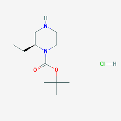 Picture of (S)-tert-Butyl 2-ethylpiperazine-1-carboxylate hydrochloride