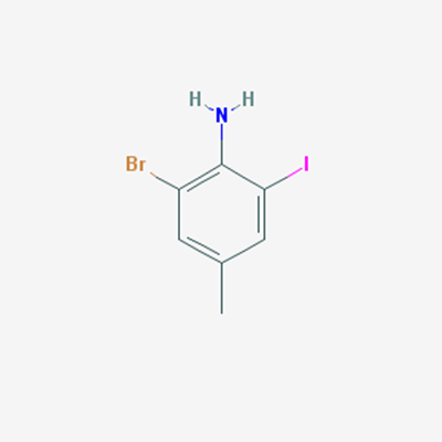 Picture of 2-Bromo-6-iodo-4-methylaniline
