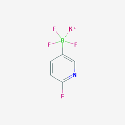 Picture of Potassium trifluoro(6-fluoropyridin-3-yl)borate