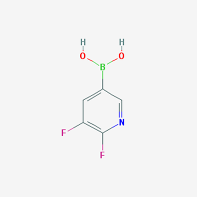 Picture of (5,6-Difluoropyridin-3-yl)boronic acid