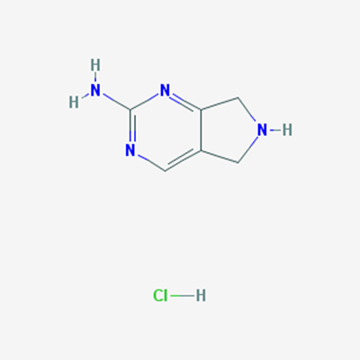Picture of 6,7-Dihydro-5H-pyrrolo[3,4-d]pyrimidin-2-amine hydrochloride