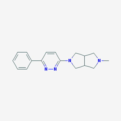 Picture of 2-Methyl-5-(6-phenylpyridazin-3-yl)octahydropyrrolo[3,4-c]pyrrole