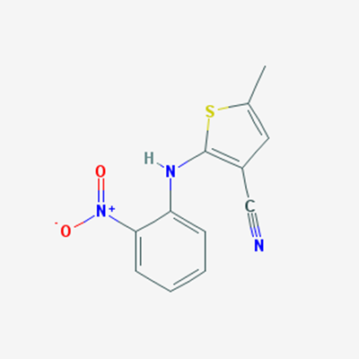 Picture of 5-Methyl-2-((2-nitrophenyl)amino)thiophene-3-carbonitrile