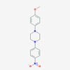 Picture of 1-(4-Methoxyphenyl)-4-(4-nitrophenyl)piperazine