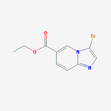 Picture of Ethyl 3-bromoimidazo[1,2-a]pyridine-6-carboxylate