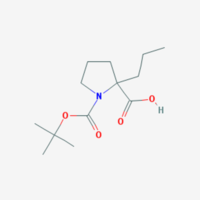 Picture of 2-(tert-Butoxycarbonyl)-1-propylpyrrolidine-2-carboxylic acid