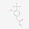 Picture of 2-(3-Methoxy-4-(trifluoromethyl)phenyl)acetic acid