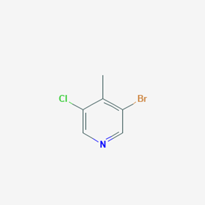 Picture of 3-Bromo-5-chloro-4-methylpyridine
