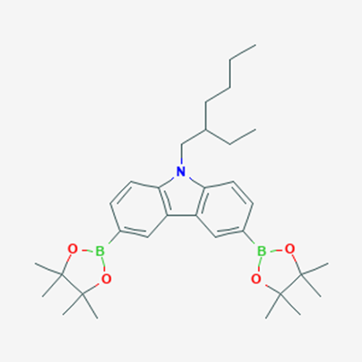 Picture of 9-(2-Ethylhexyl)-3,6-bis(4,4,5,5-tetramethyl-1,3,2-dioxaborolan-2-yl)-9H-carbazole