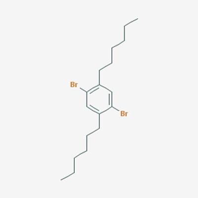 Picture of 1,4-Dibromo-2,5-dihexylbenzene