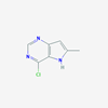 Picture of 4-Chloro-6-methyl-5H-pyrrolo[3,2-d]pyrimidine