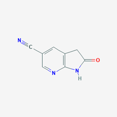 Picture of 2-Oxo-2,3-dihydro-1H-pyrrolo[2,3-b]pyridine-5-carbonitrile