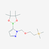 Picture of 5-(4,4,5,5-Tetramethyl-1,3,2-dioxaborolan-2-yl)-1-((2-(trimethylsilyl)ethoxy)methyl)-1H-pyrazole