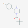 Picture of tert-Butyl 3-(4-bromophenyl)piperazine-1-carboxylate