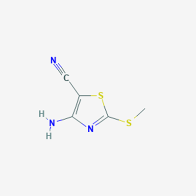 Picture of 4-Amino-2-(methylthio)thiazole-5-carbonitrile